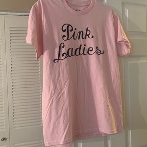 PINK LADY TEE SHIRT INSPIRED BY GREASE, Size MEDIUM NWT.